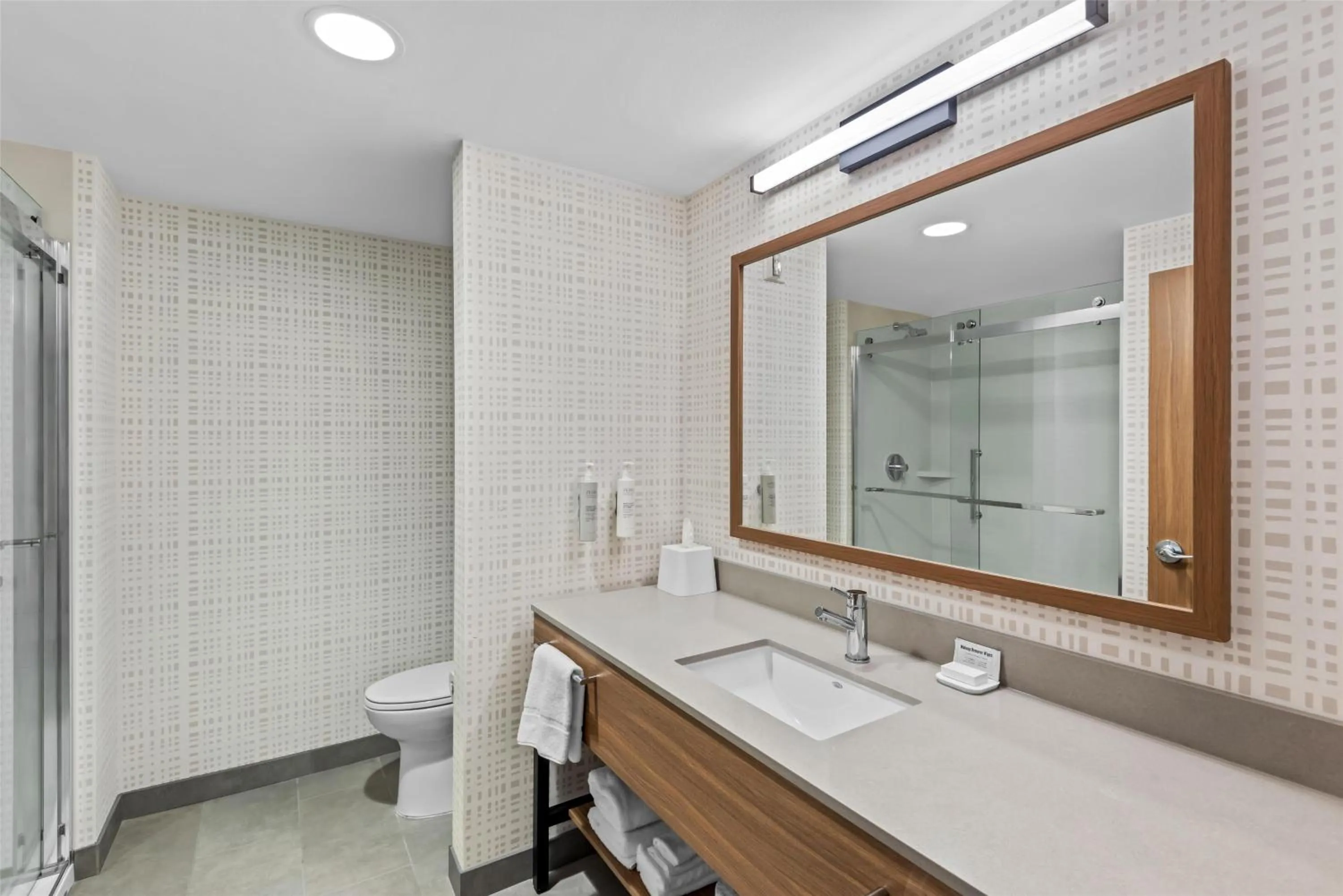 Bathroom in Hampton Inn Cooperstown