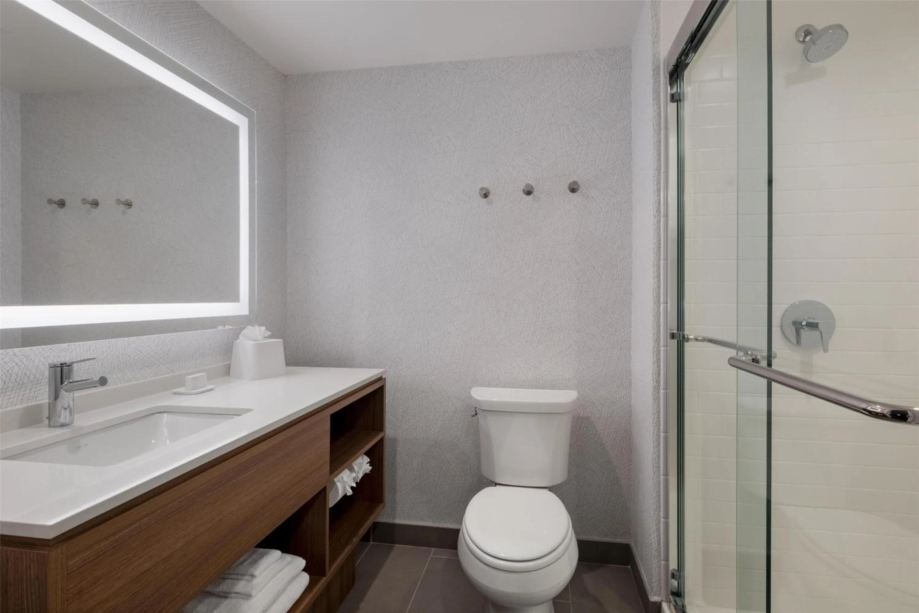 Bathroom in Home2 Suites By Hilton Houston Downtown Convention Center