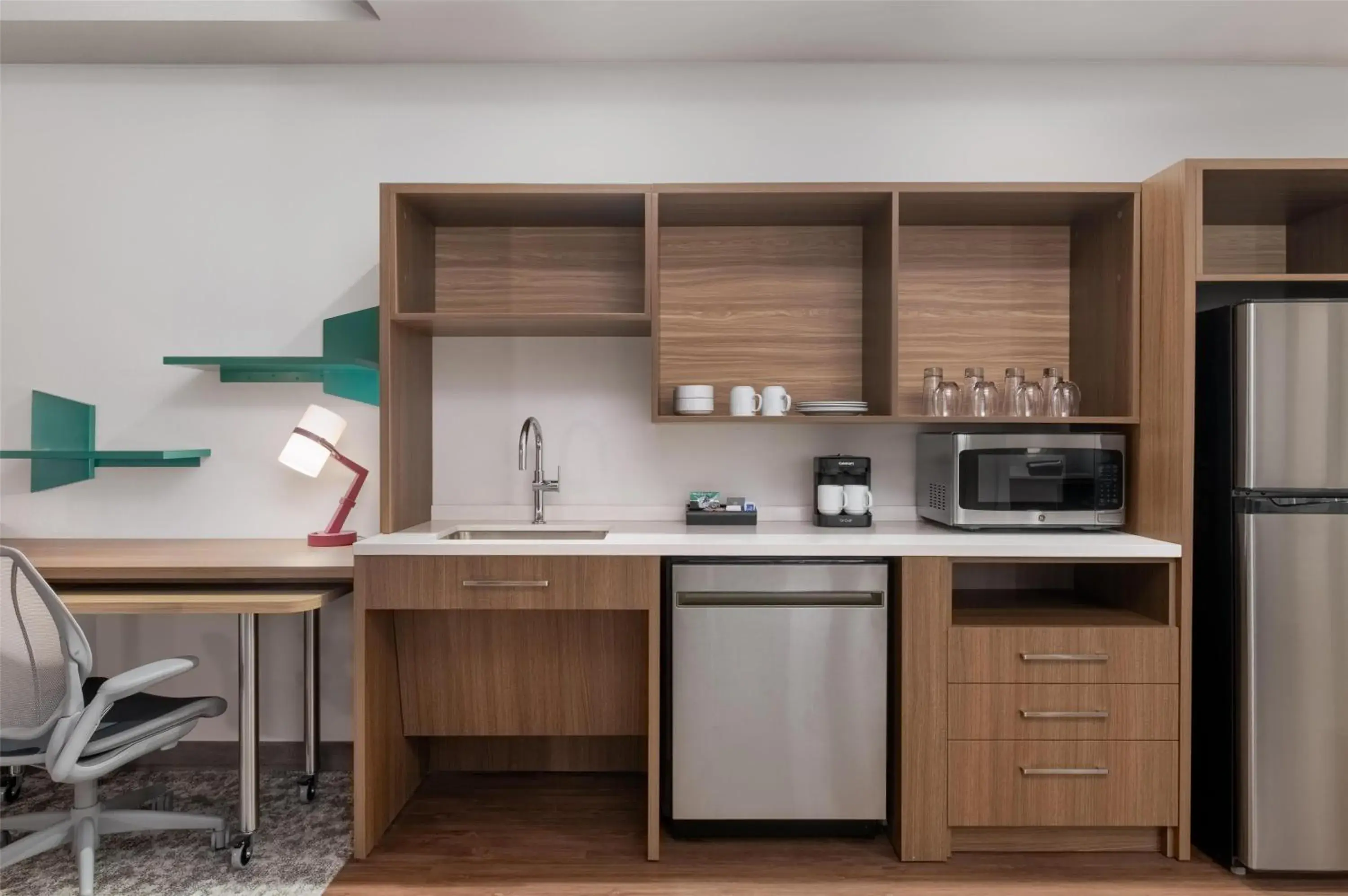 Studio Suite with Two Queen Beds and Tub - Mobility Access in Home2 Suites By Hilton Houston Downtown Convention Center Studio Suite with Two Queen Beds and Tub - Mobility Access in Home2 Suites By Hilton Houston Downtown Convention Center