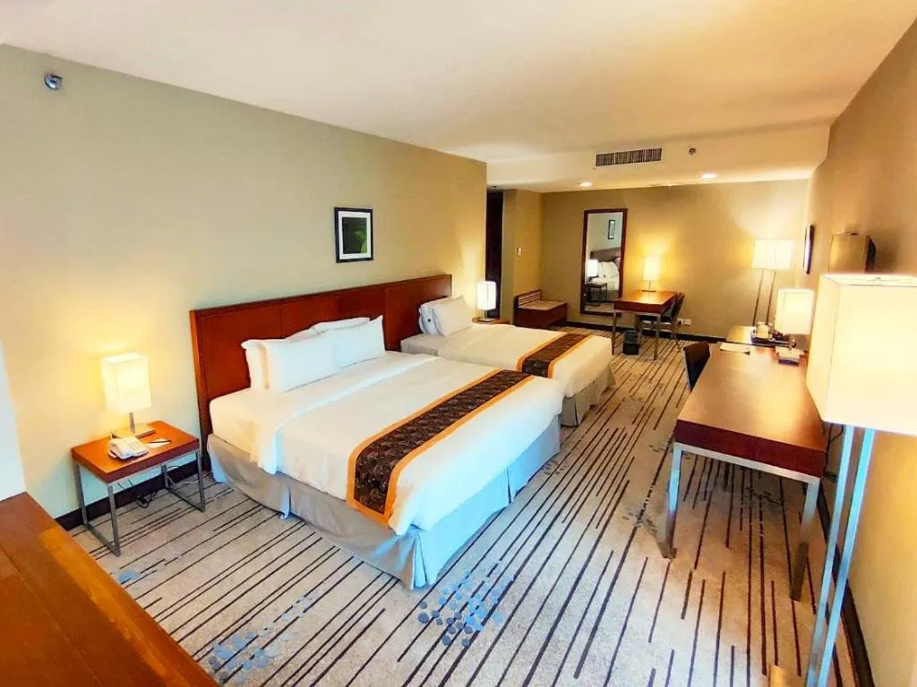 Bed in RH Hotel Sibu