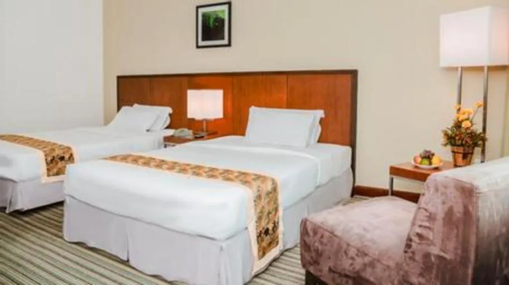 Bed in RH Hotel Sibu