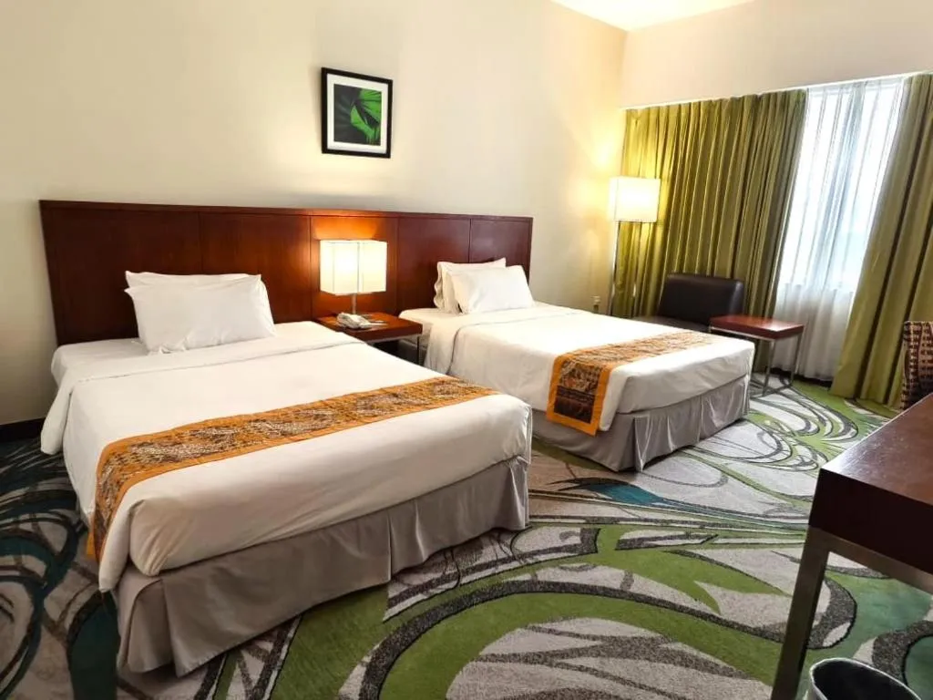 Bed in RH Hotel Sibu
