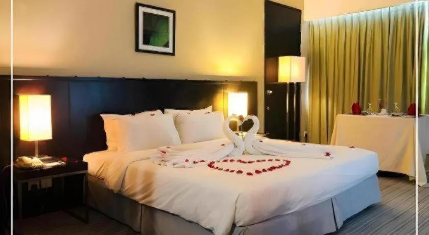 Bed in RH Hotel Sibu