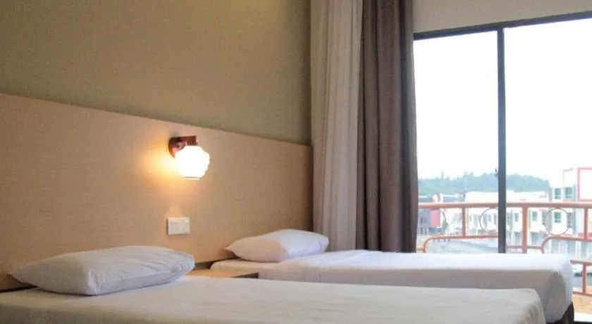 Bed in Lipis Plaza Hotel