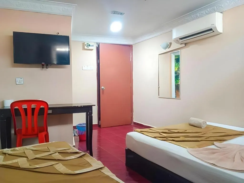 Bed in Batu Caves Hotel