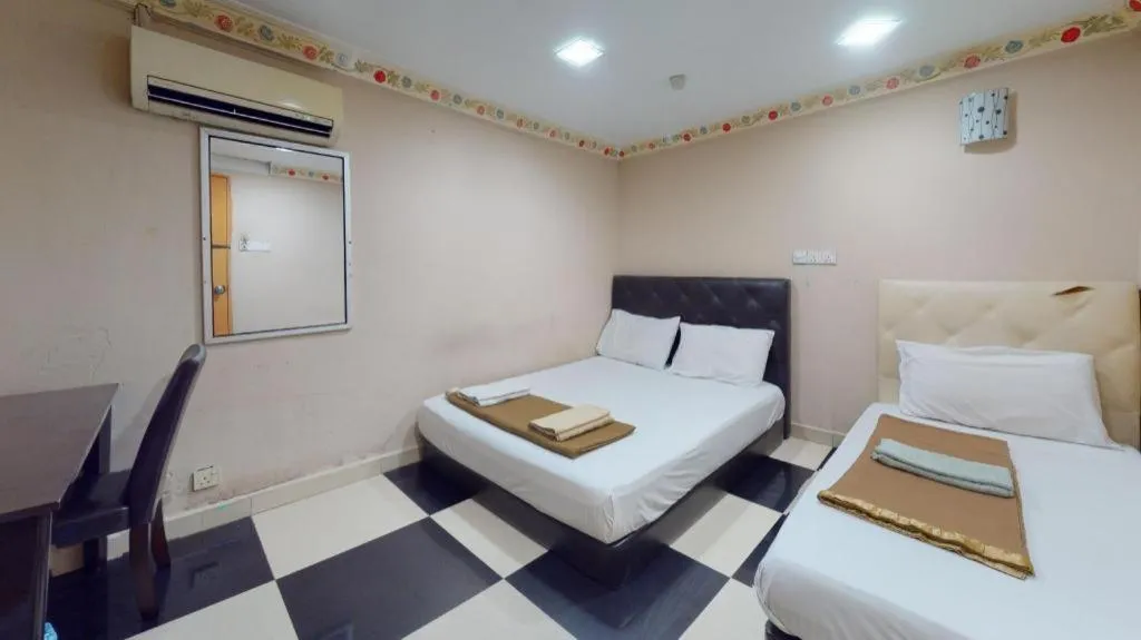 Bed in Batu Caves Hotel