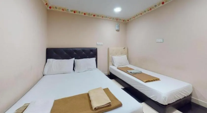 Bed in Batu Caves Hotel