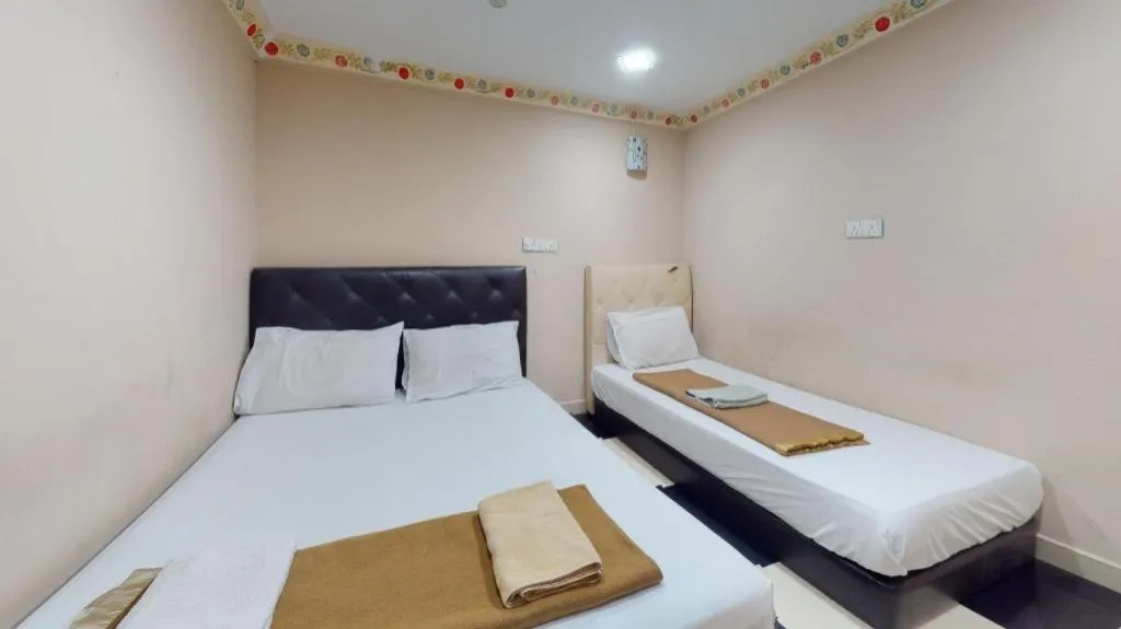 Bed in Batu Caves Hotel