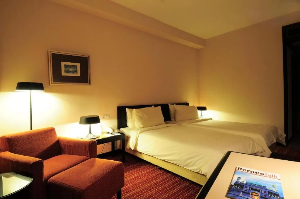 Bed in Tanahmas The Sibu Hotel