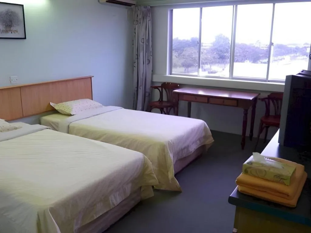 Bed in Hotel Hung Hung