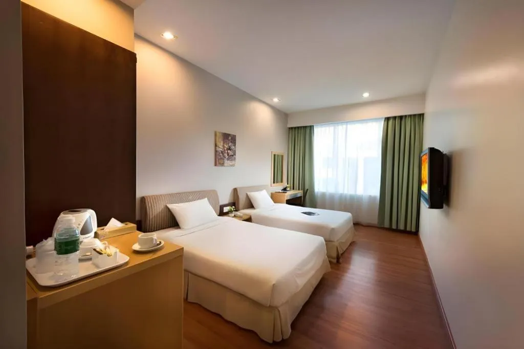 Bed in Kingwood Hotel Mukah