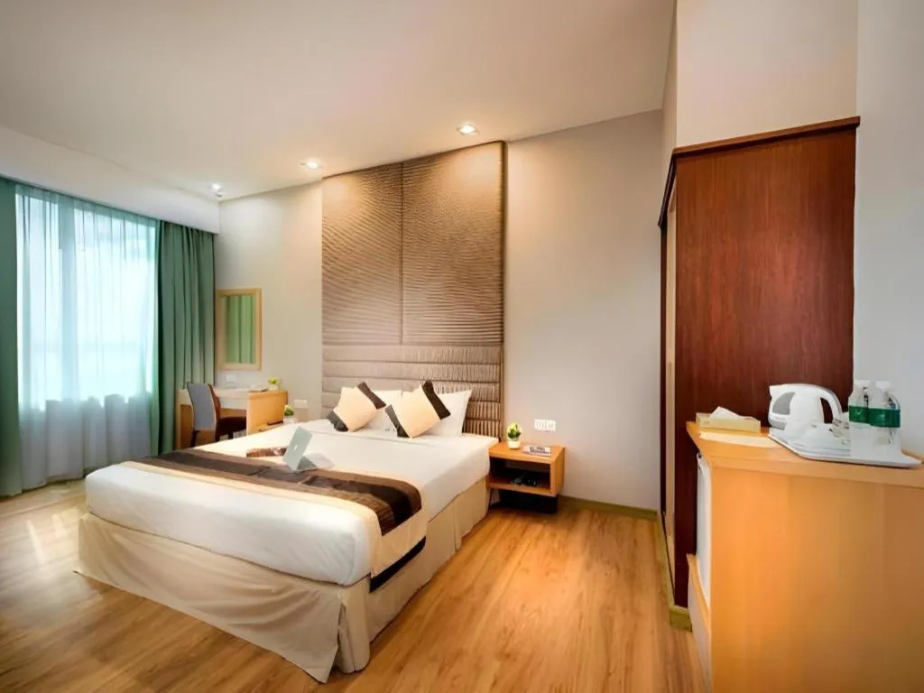 Bed in Kingwood Hotel Mukah