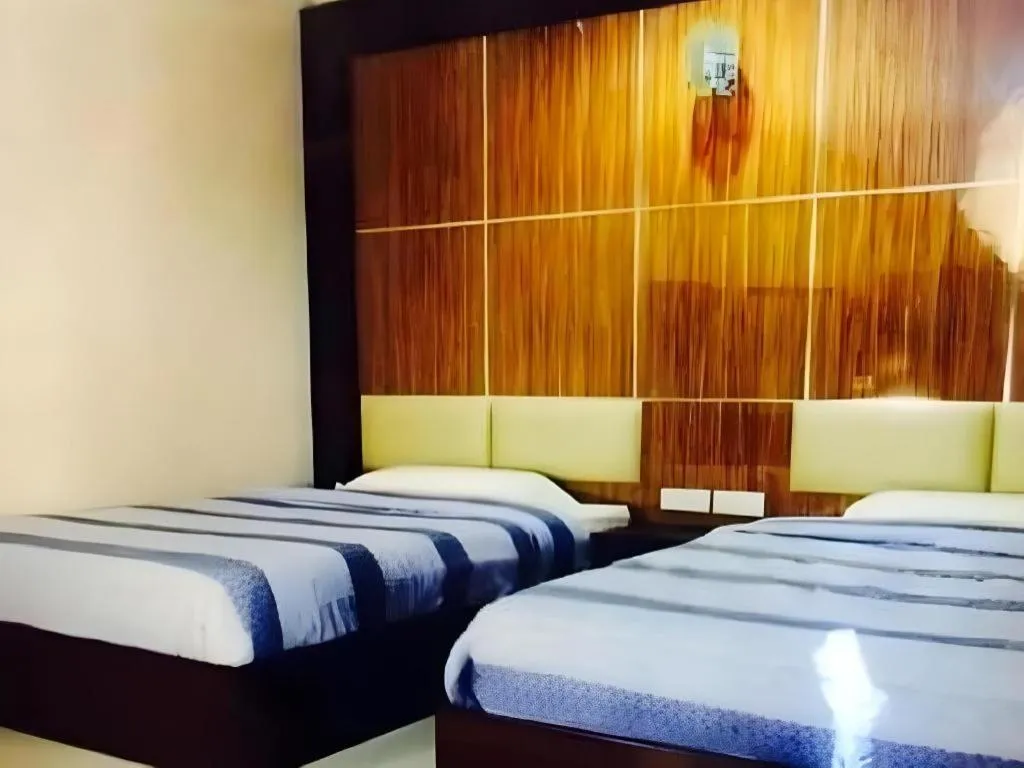 Bed in Admiral Hotel