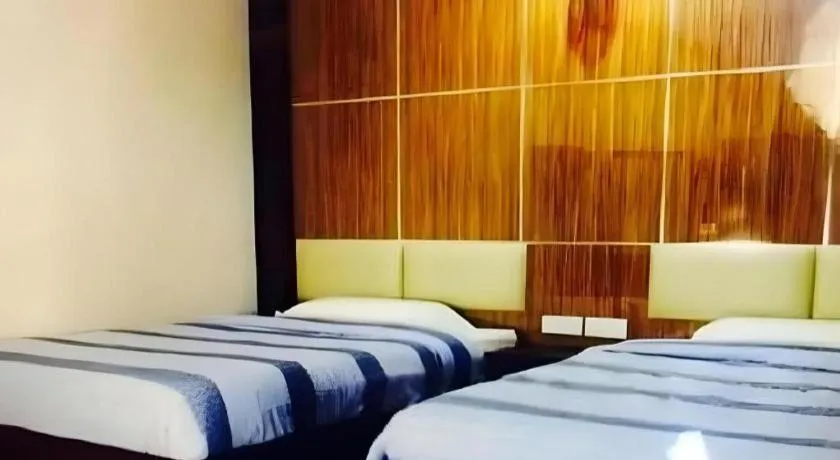 Bed in Admiral Hotel