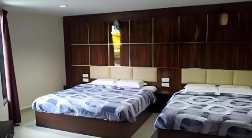 Bed in Admiral Hotel