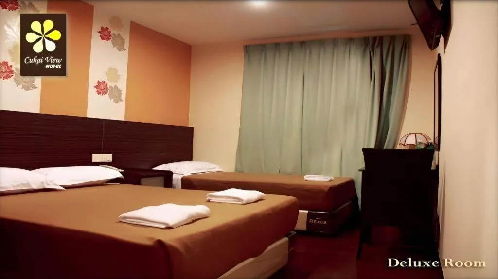 Bed in Cukai View Hotel