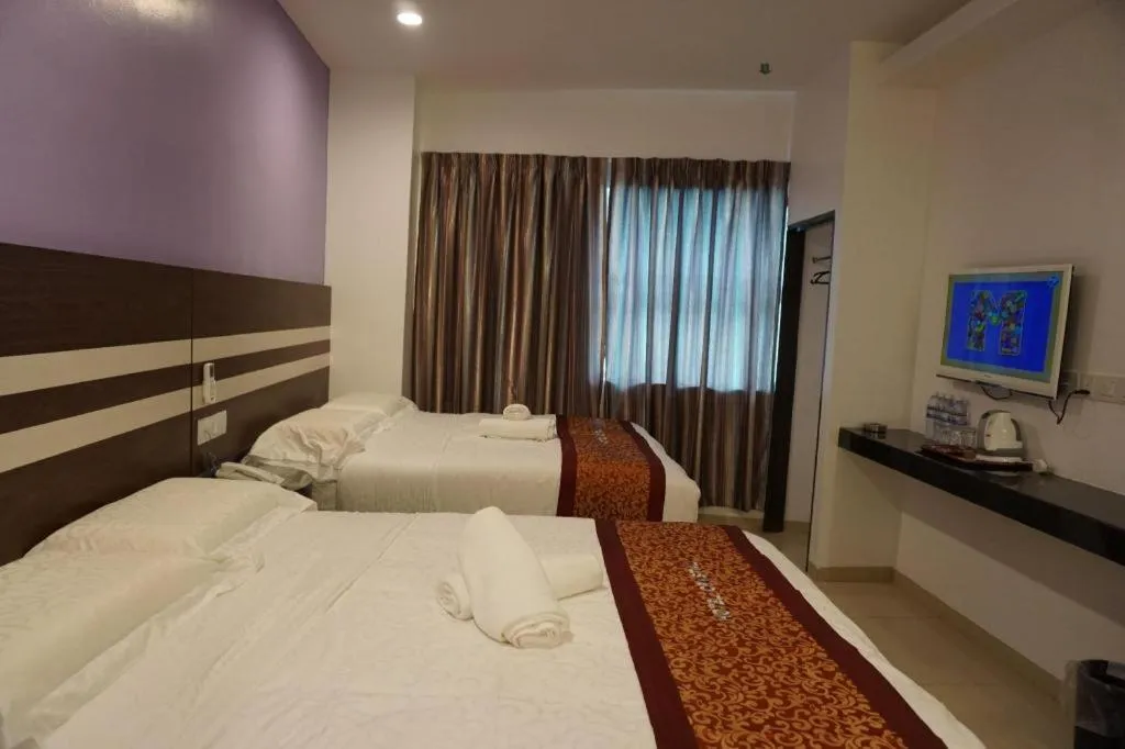 Bed in Hotel Kristal