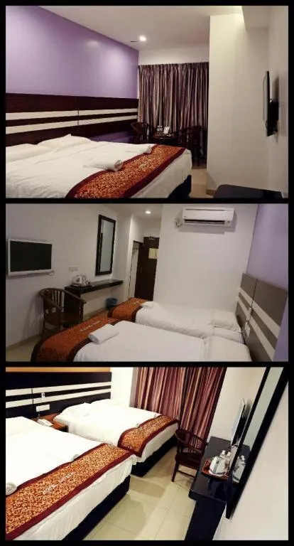 Bed in Hotel Kristal