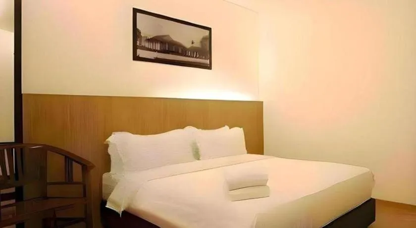 Bed in Place2Stay Business Hotel @ Waterfront