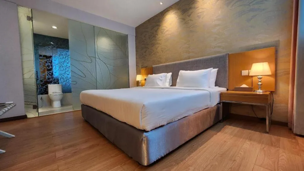 Bed in D North Star Hotel & Spa