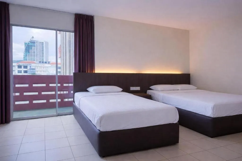 Bed in Champcity Hotel Sdn Bhd