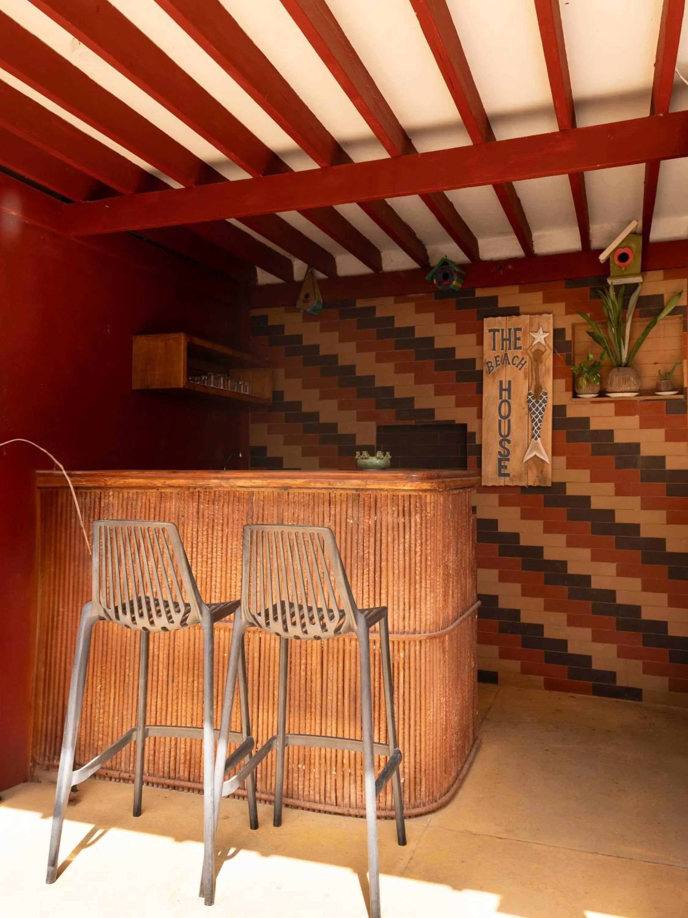 BBQ facilities in Hospedaje Solymar II Sarie Bay