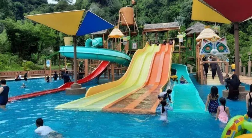 Ipoh Sunway Onsen Themepark Suite 6-11pax 2parkin