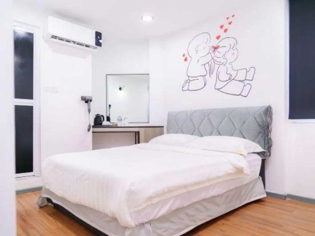 Bed in Ru Jia Hai She Hotel