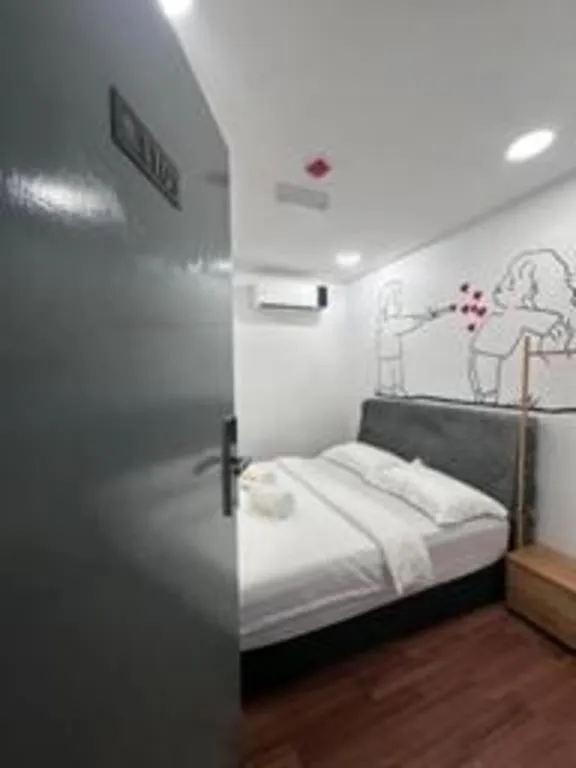 Bed in Ru Jia Hai She Hotel