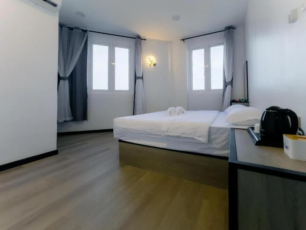 Bed in Ru Jia Hai She Hotel