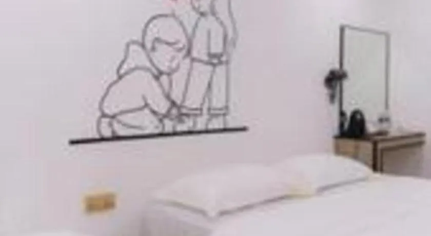 Bed in Ru Jia Hai She Hotel