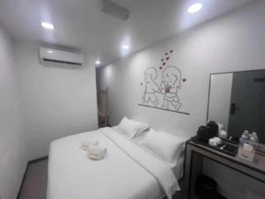 Bed in Ru Jia Hai She Hotel