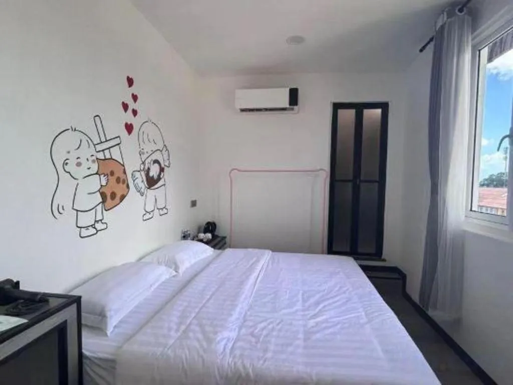 Bed in Ru Jia Hai She Hotel