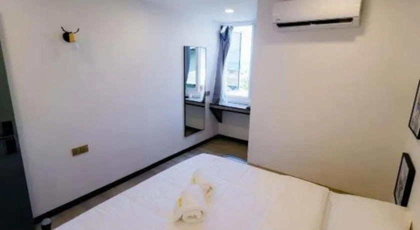 Bed in Ru Jia Hai She Hotel