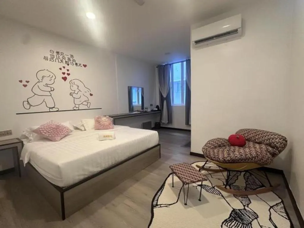 Bed in Ru Jia Hai She Hotel