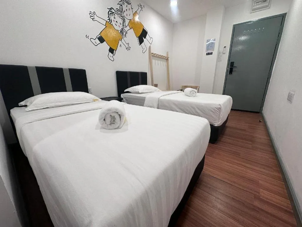 Bed in Ru Jia Hai She Hotel