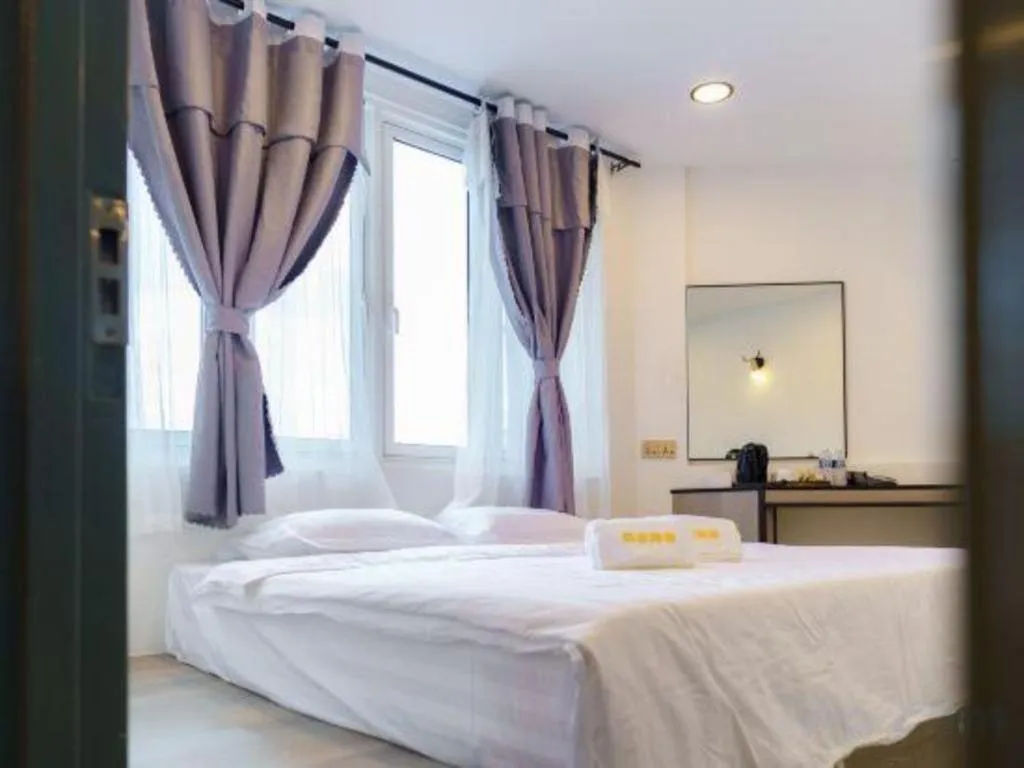 Bed in Ru Jia Hai She Hotel