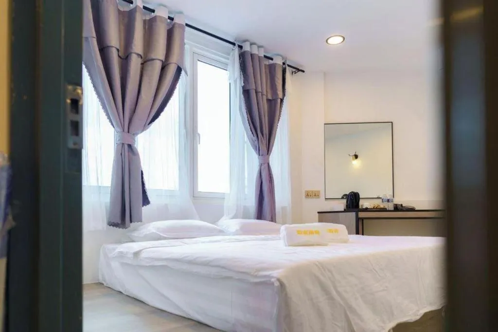 Bed in Ru Jia Hai She Hotel