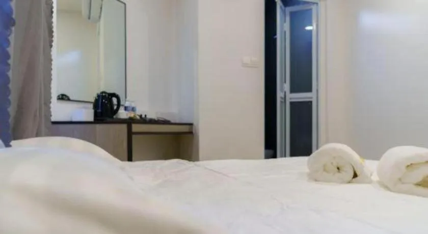 Bed in Ru Jia Hai She Hotel