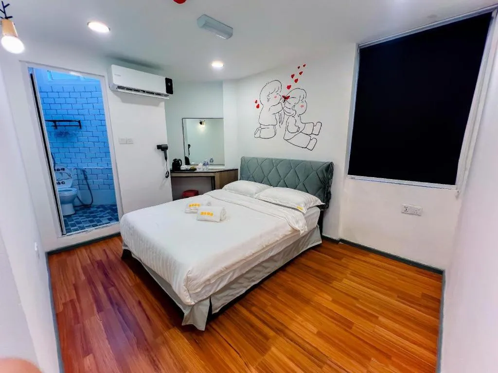 Bed in Ru Jia Hai She Hotel