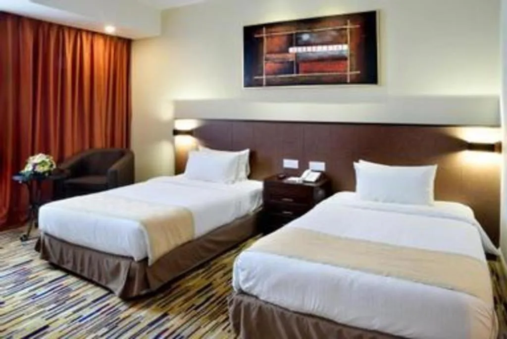 Bed in Hotel Royal Penang