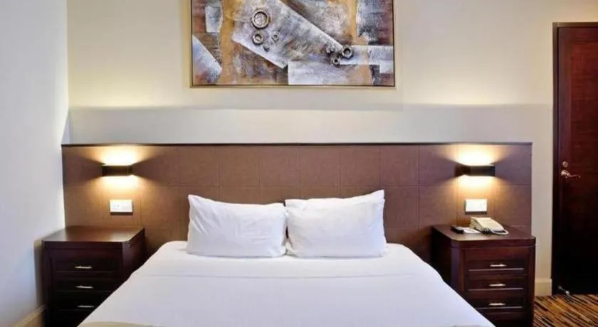 Bed in Hotel Royal Penang