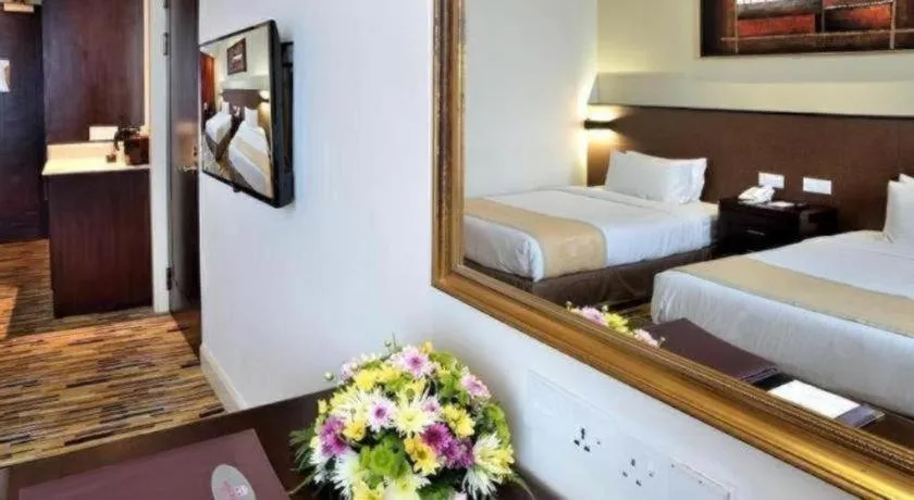 Bed in Hotel Royal Penang