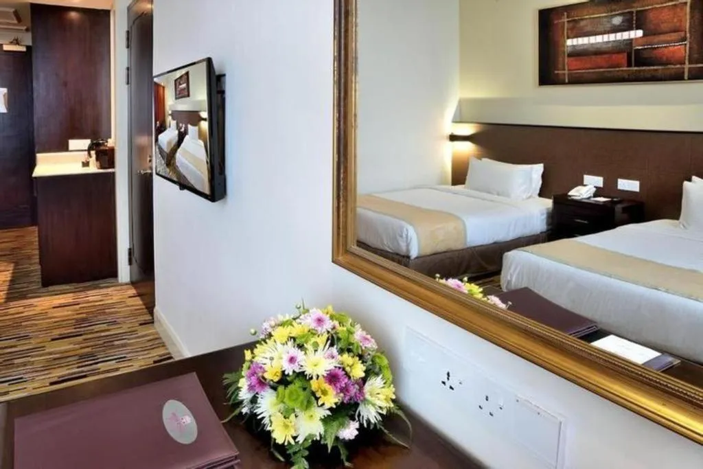 Bed in Hotel Royal Penang