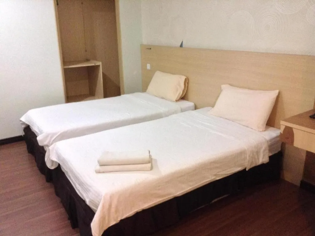 Bed in Maxim Hotel Kota Kinabalu