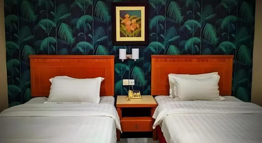 Bed in D'Borneo Hotel