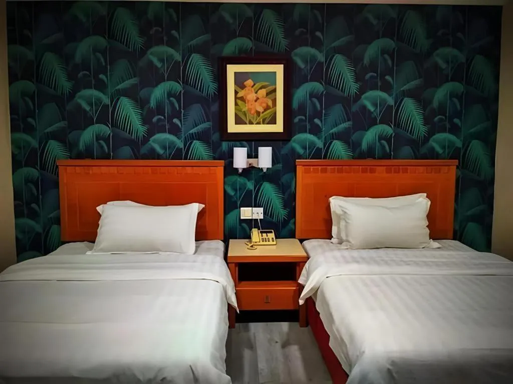 Bed in D'Borneo Hotel