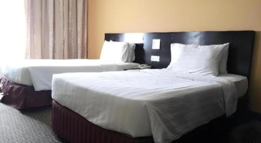 Bed in Perkasa Hotel Keningau