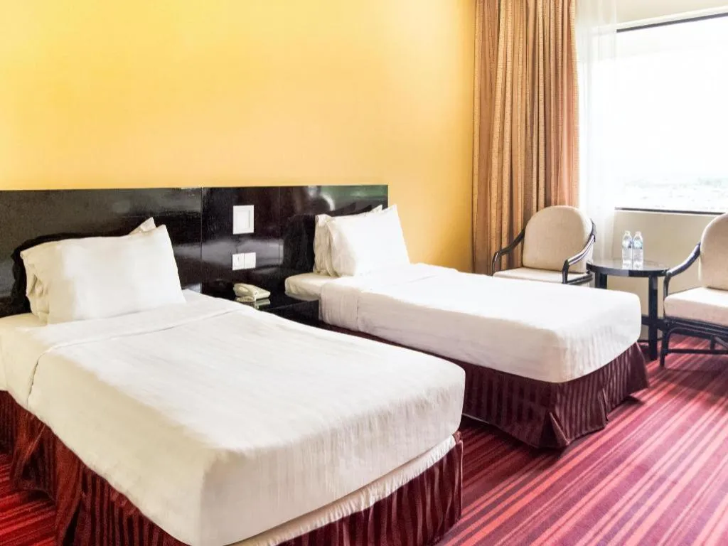 Bed in Perkasa Hotel Keningau