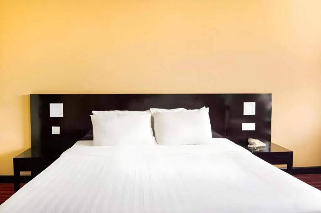 Bed in Perkasa Hotel Keningau